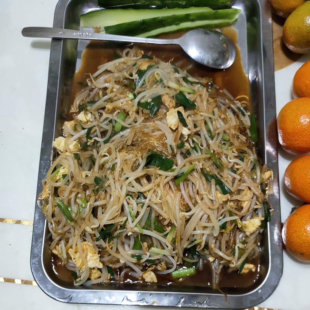 炒合菜～经典的拌饭菜，真的太香了