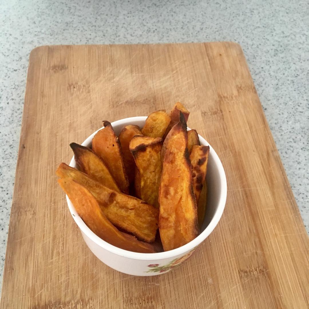 【曼食慢语】香辣烤红薯条