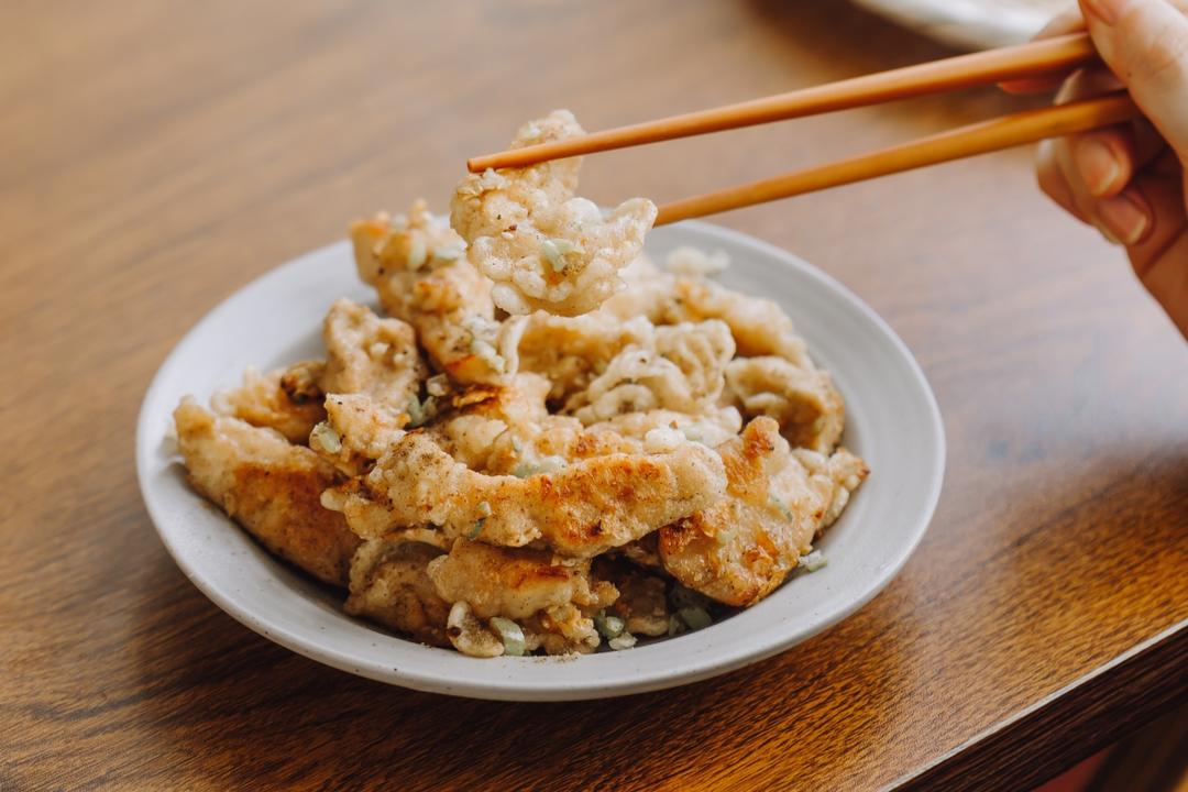 椒盐鸡胸，超好吃的节假日小食