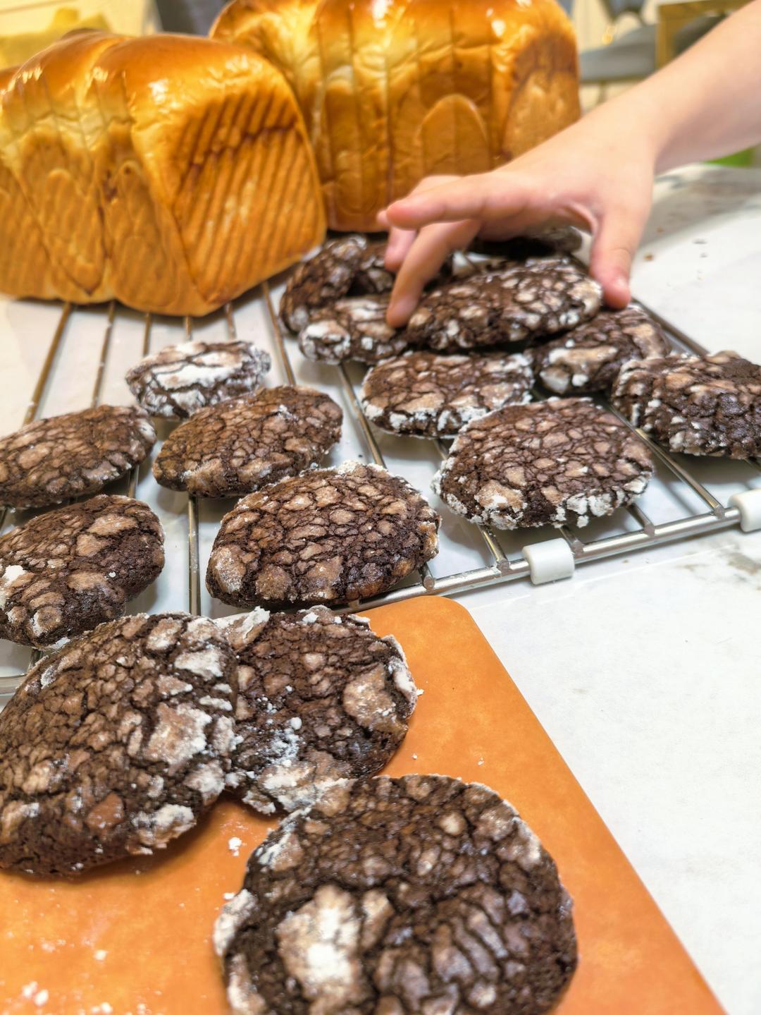 美国🇺🇸雪山巧克力圣诞曲奇