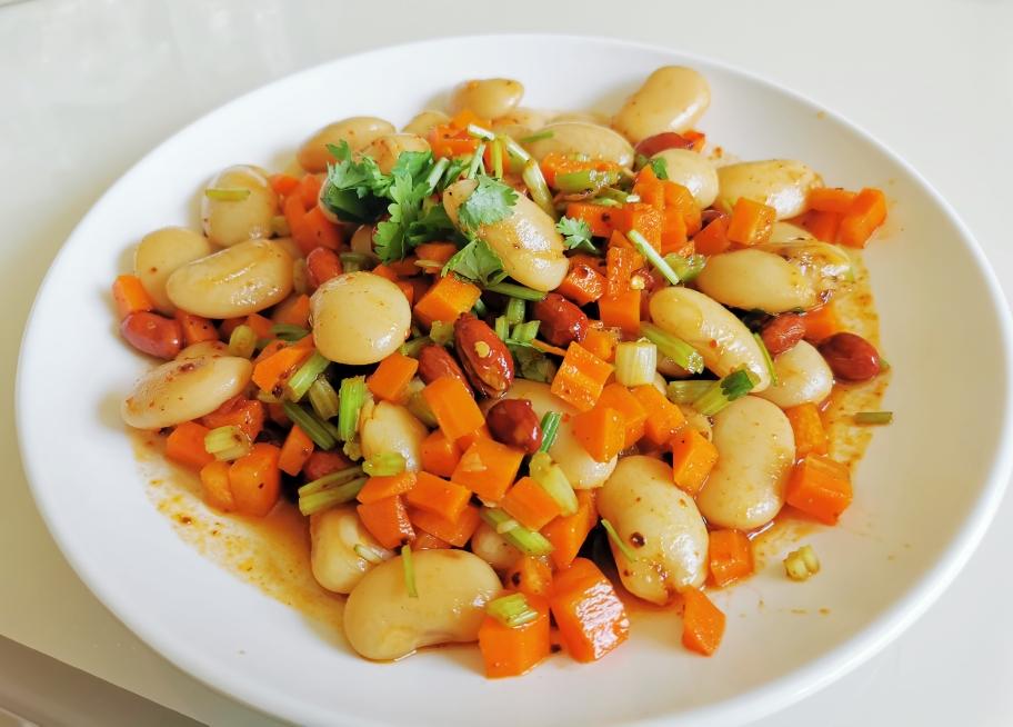 凉拌白芸豆🥗的做法