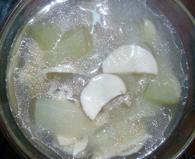 冬瓜杏鲍菇排骨汤的做法