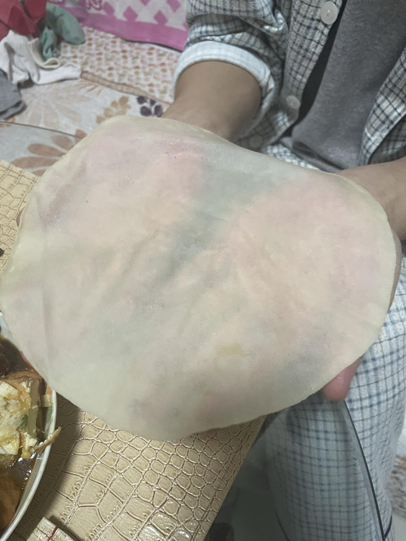 春饼   轻松一次做出十几张的春饼皮