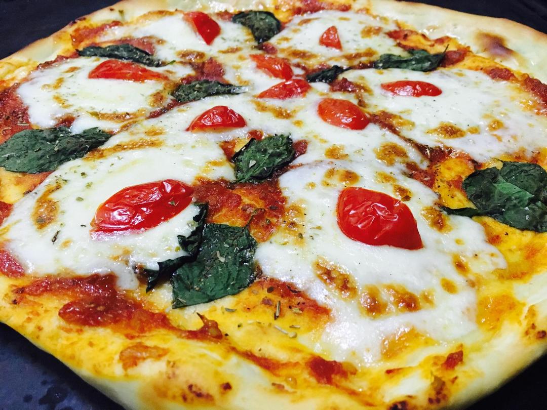 玛格丽特披萨Margarita Pizza的做法