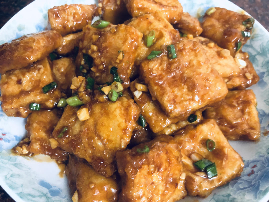 超完美的糖醋脆皮豆腐