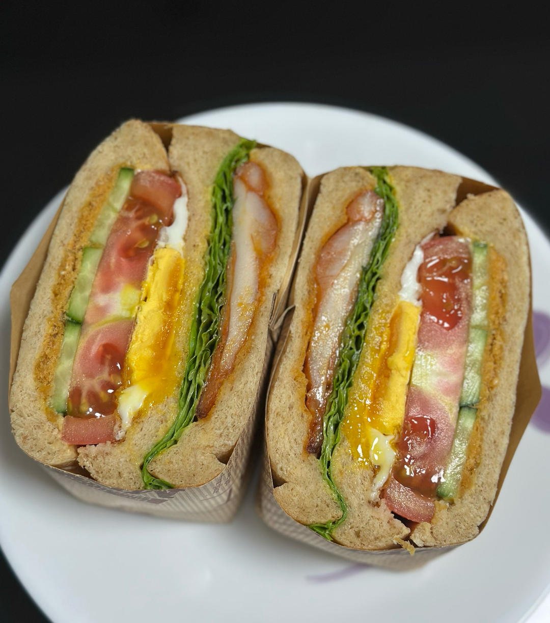 低油糖胚芽三明治吐司