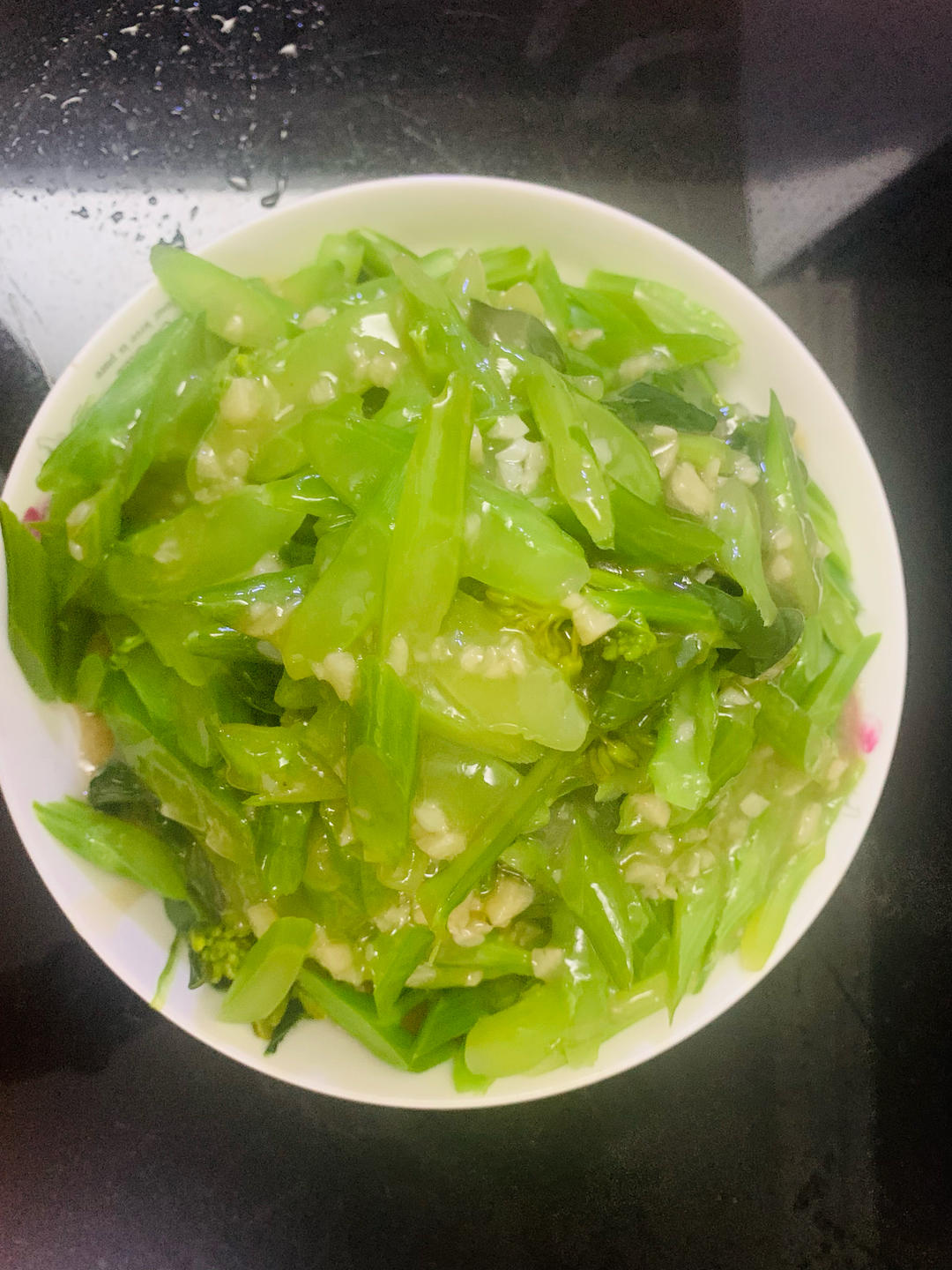 蚝油芥蓝，改刀后的比不改刀好吃百倍