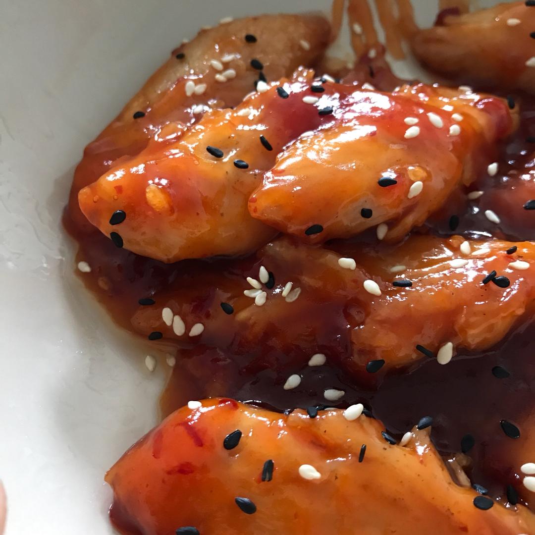糖醋里脊（附快速万能糖醋汁）