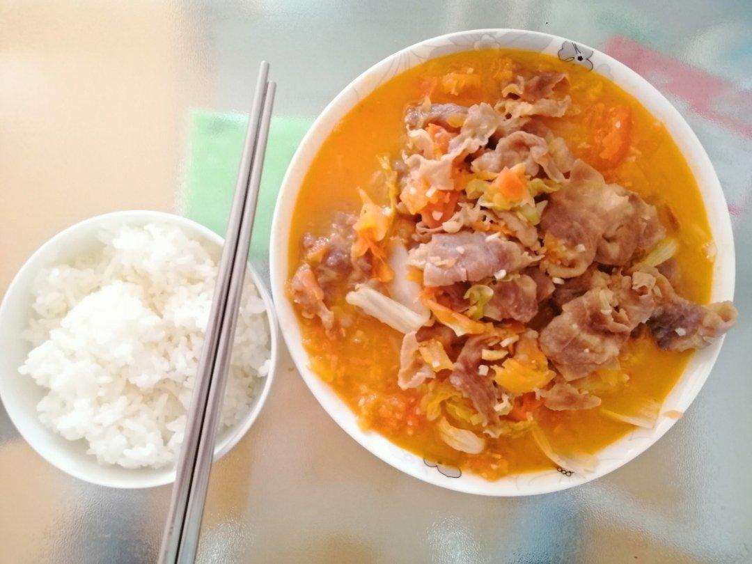 娃娃菜酸汤肥牛