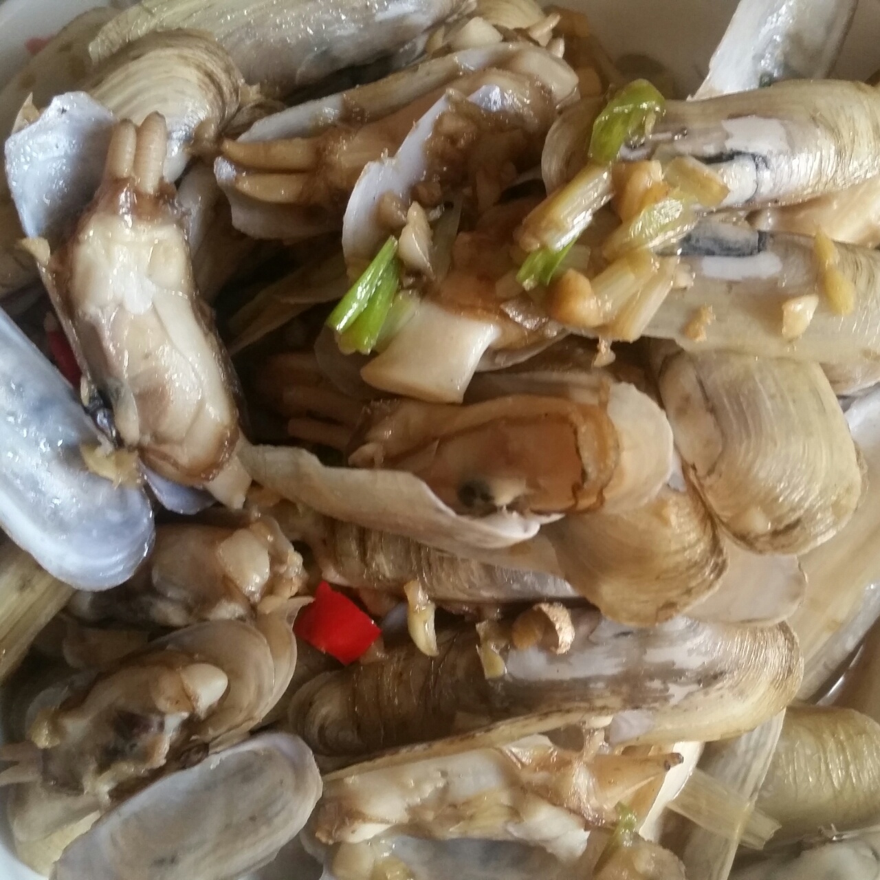 辣炒蛏子