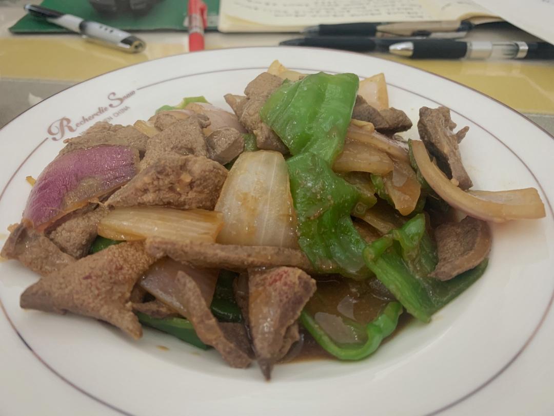 爽滑鲜嫩的【爆炒猪肝】不柴不粉无腥味！