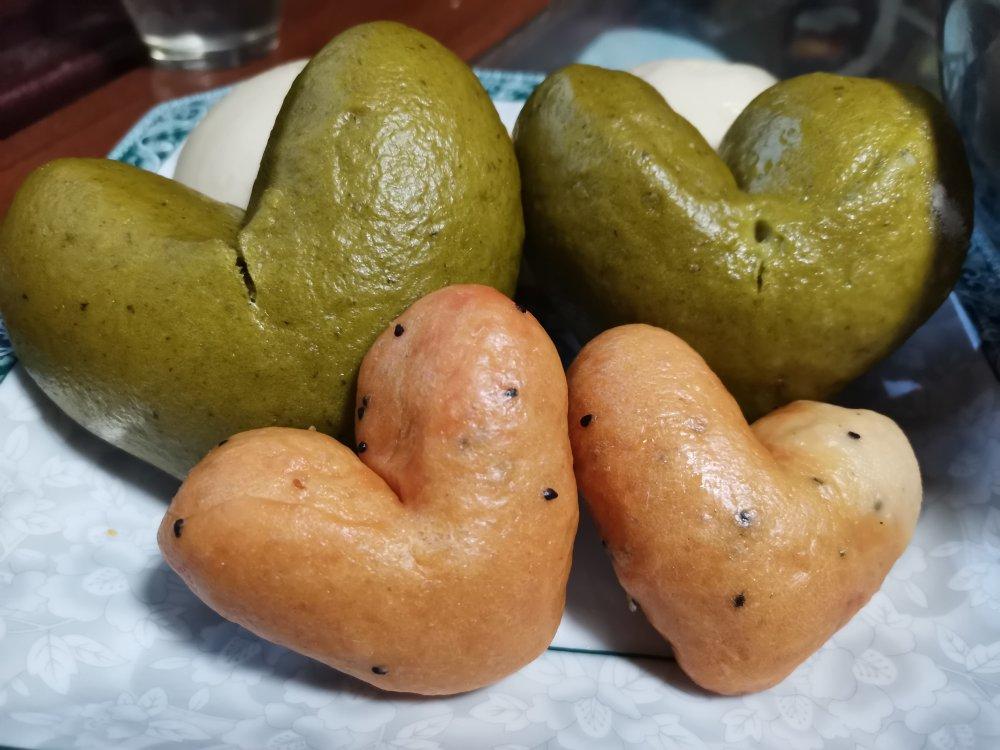 【原创】(情人节)天使之爱心馒头