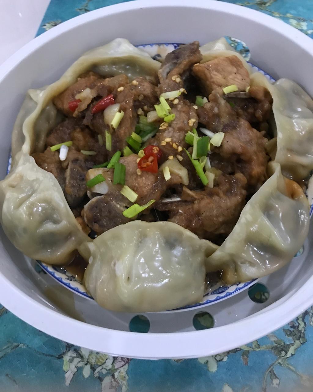 敦贺京泉做的排骨蒸饺