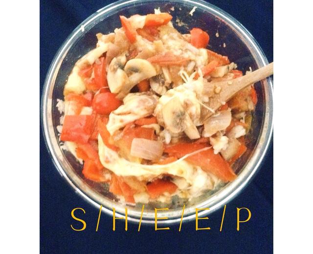 牛肉芝士焗饭的做法