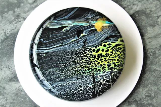 巧克力黑色淋面配方