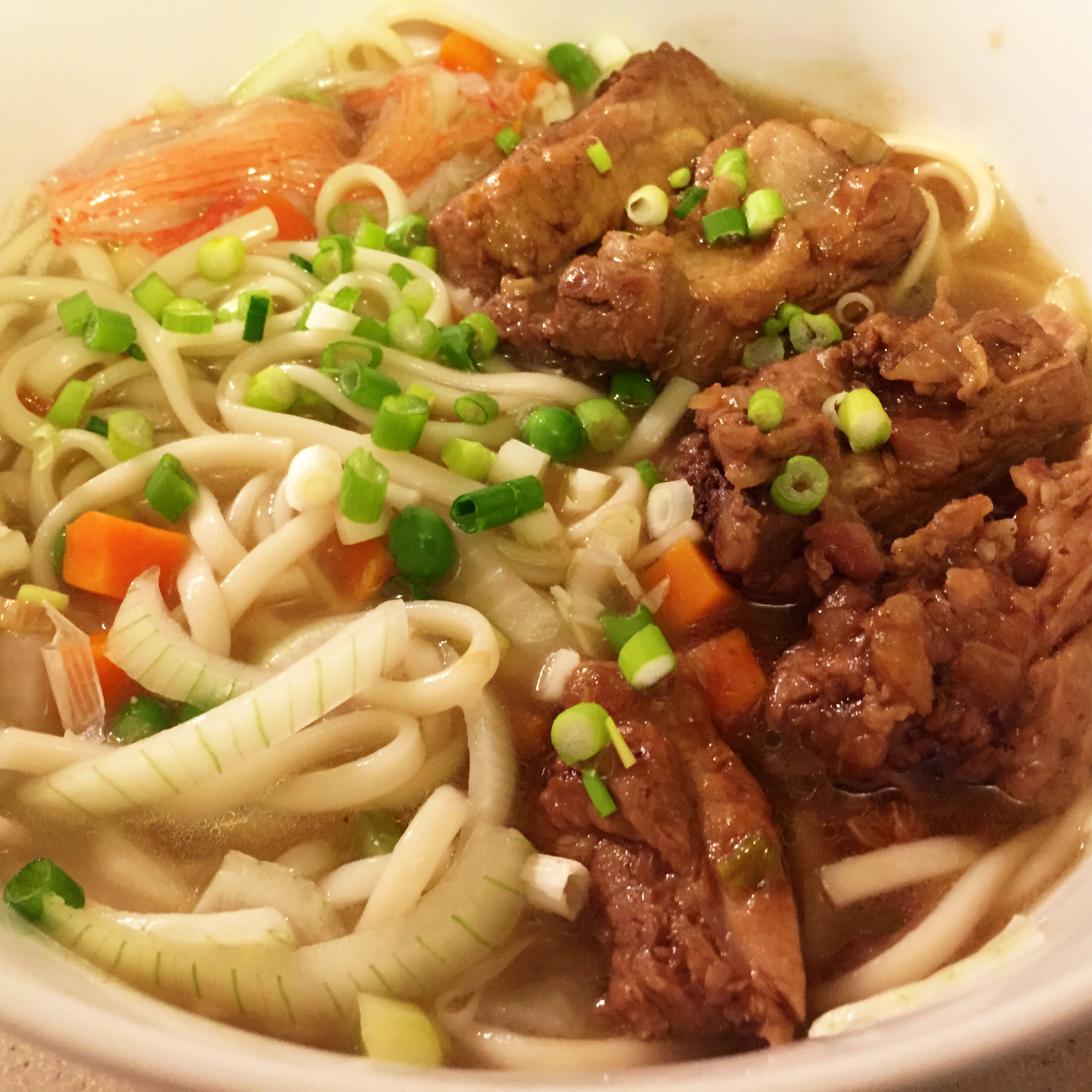 红烧麻油排骨面
