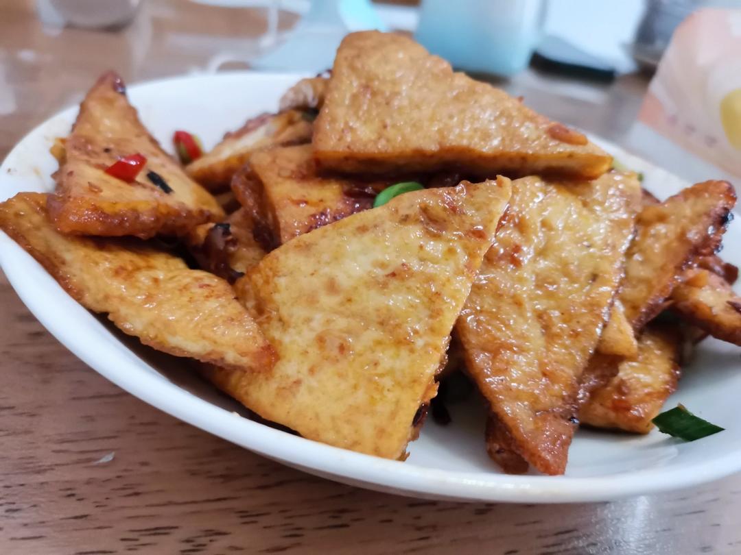 焖煎豆腐