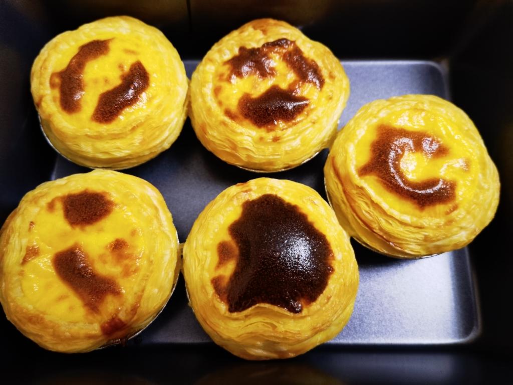 超嫩蛋挞15分钟搞定（烤箱版）的做法