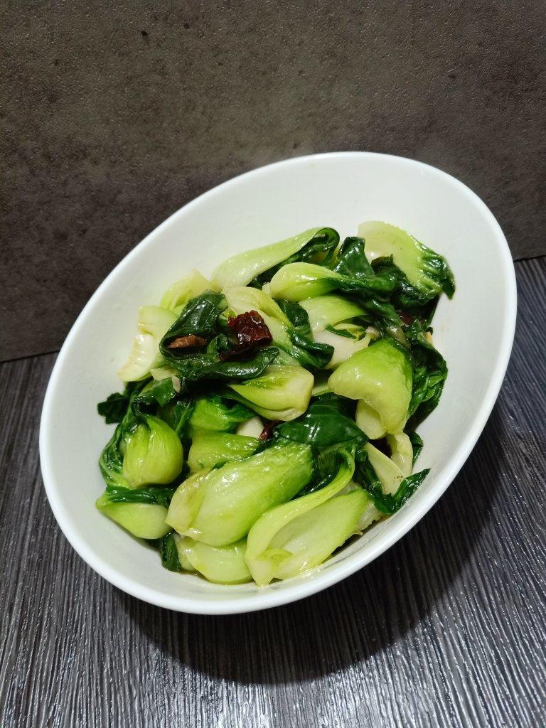 爆炒奶油菜