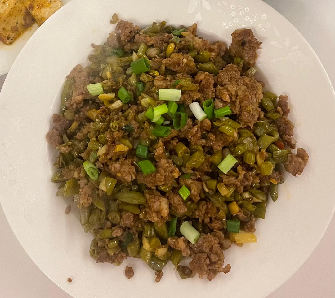 肉末泡豇豆/烂肉豇豆/酸豆角炒肉末