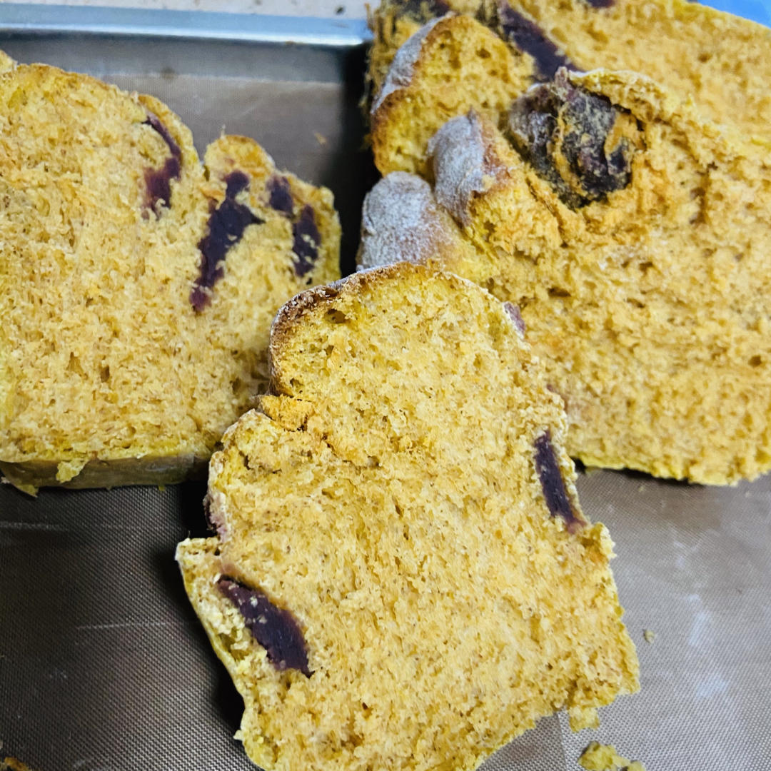 豆沙·肉松·南瓜·无水全麦面包