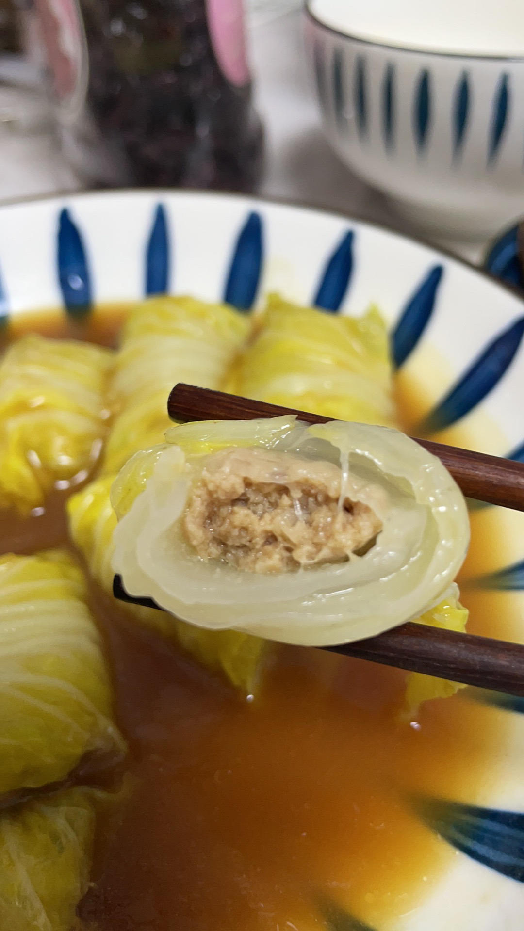 方便好吃的娃娃菜包肉