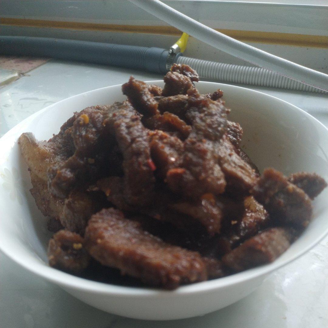完全不用煮的快手麻辣牛肉条