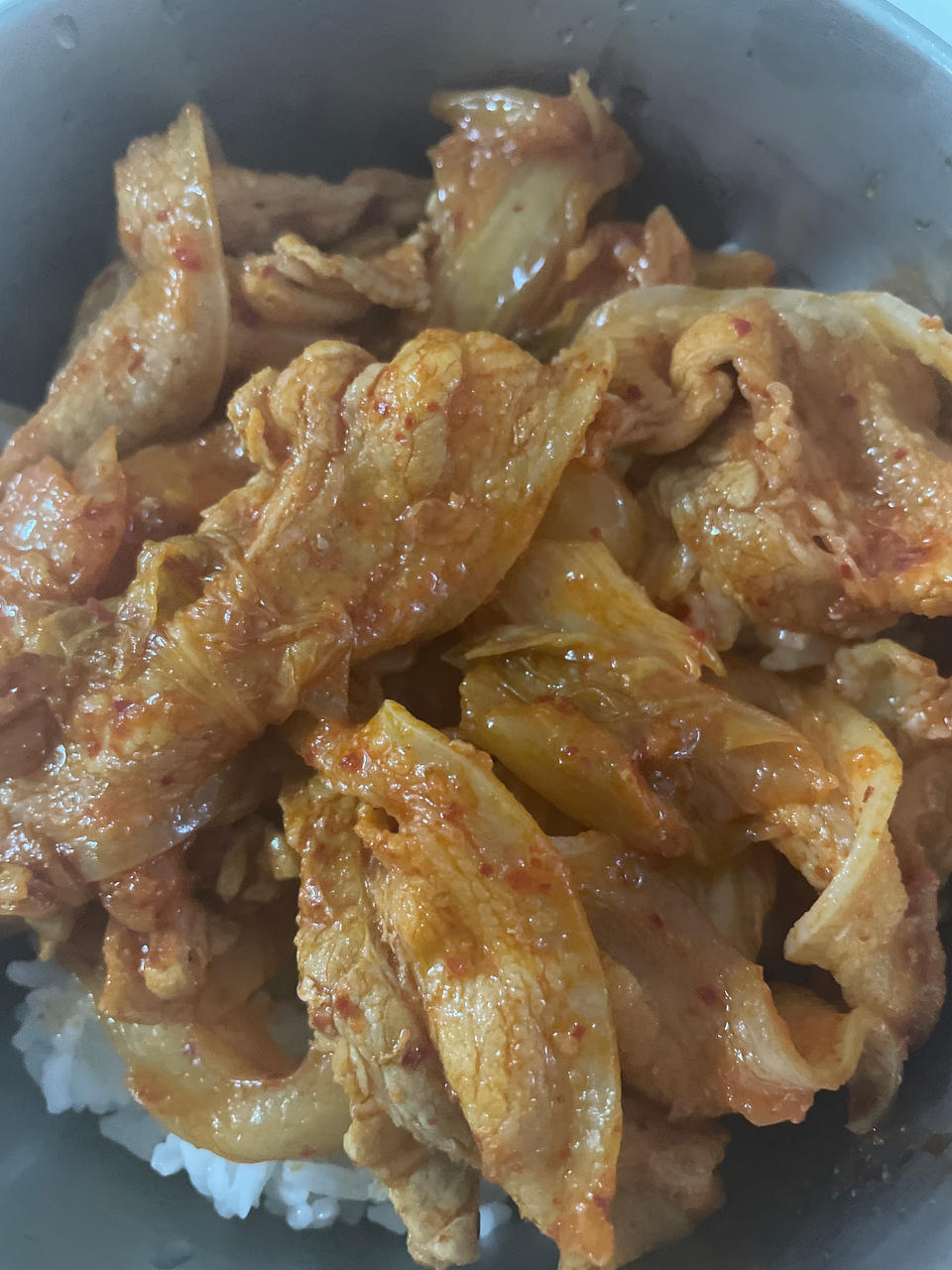 五花肉泡菜炒饭