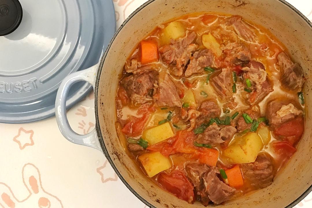 西红柿炖牛腩【食材包操作说明】