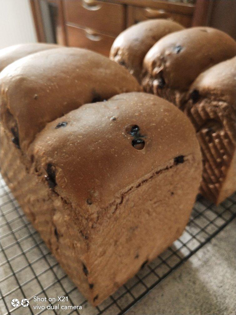 奶油巧克力吐司