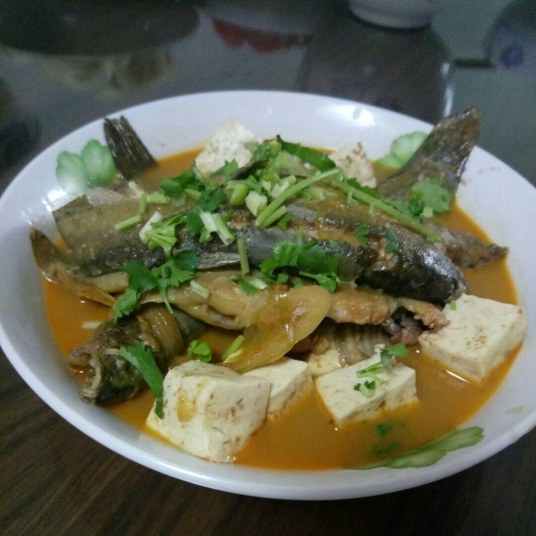 豆腐烧泥鳅