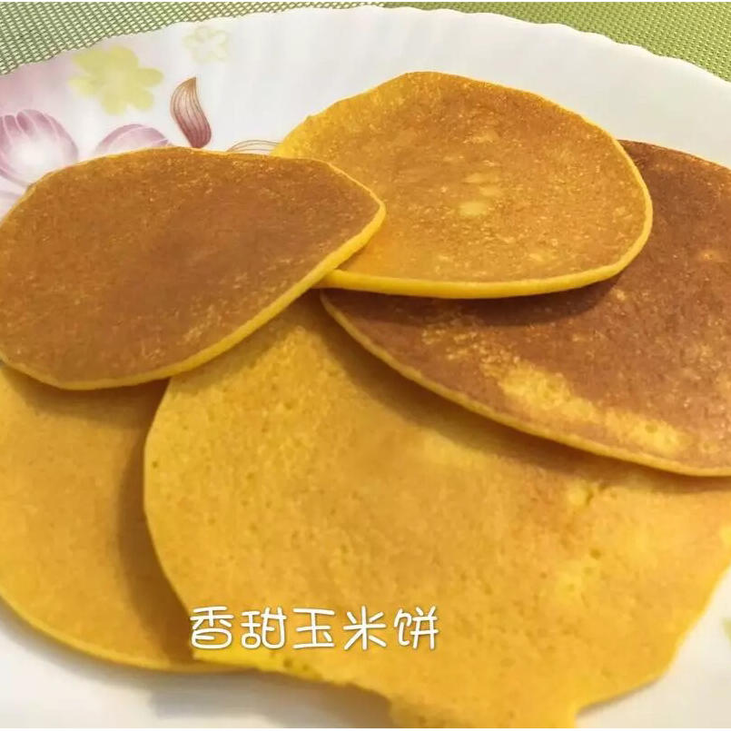 香甜玉米饼