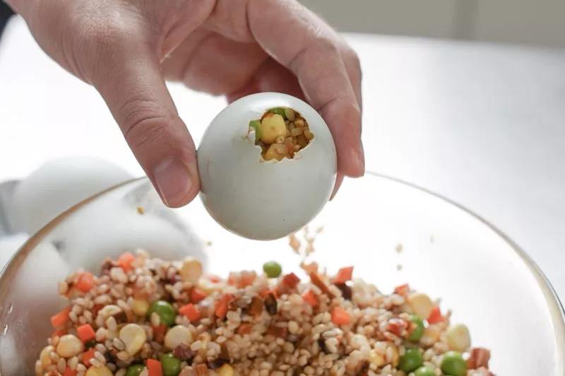 糯米彩蛋——让挑食的宝宝能够爱上的美食！的做法 步骤7