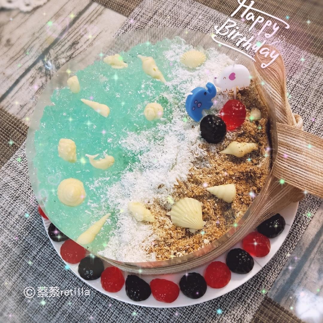 海洋酸奶慕斯蛋糕