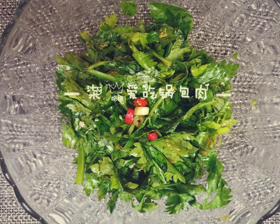 拯救被遗弃的食材--芹菜叶