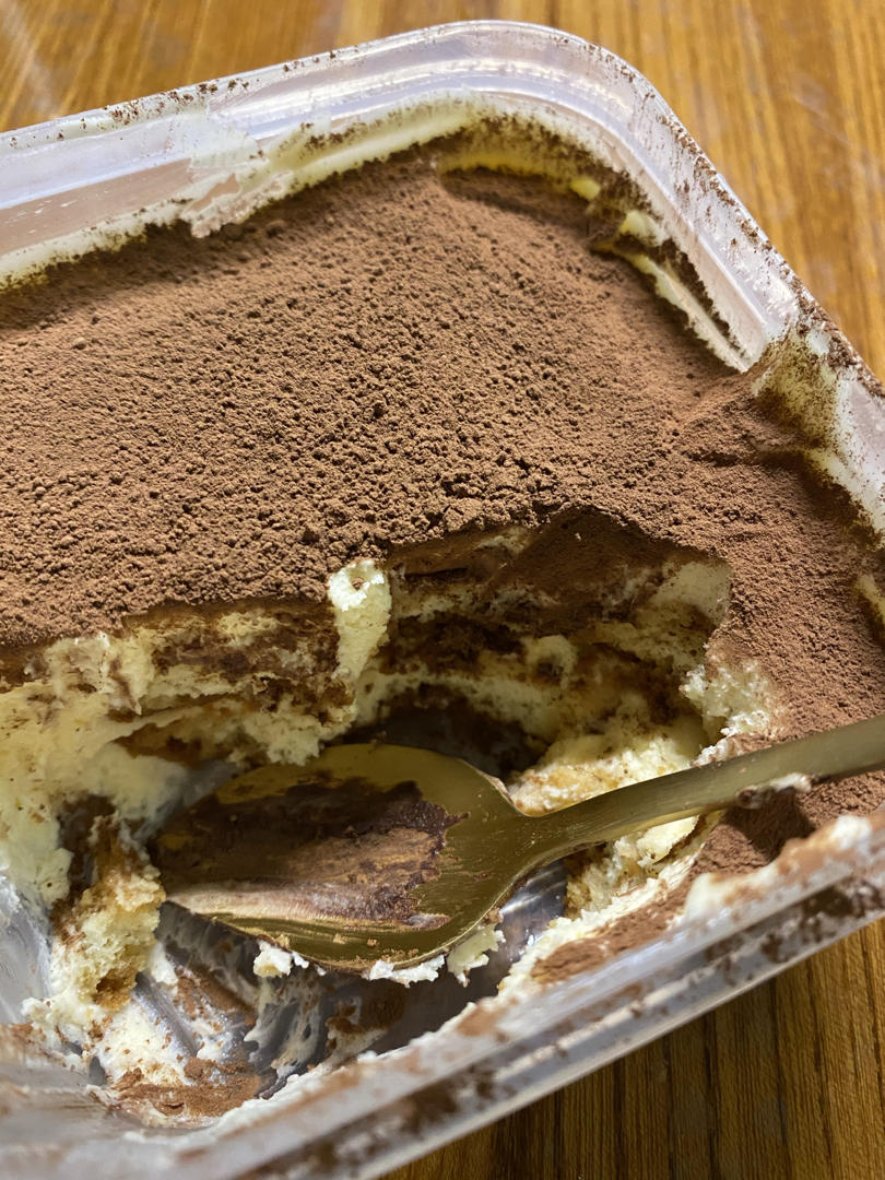 在欧洲学会的经典版提拉米苏