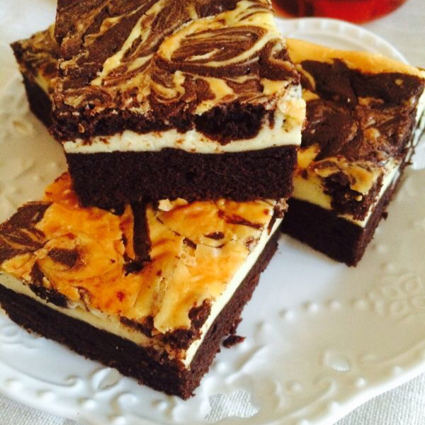 芝士布朗尼蛋糕 Cream Cheese Brownie