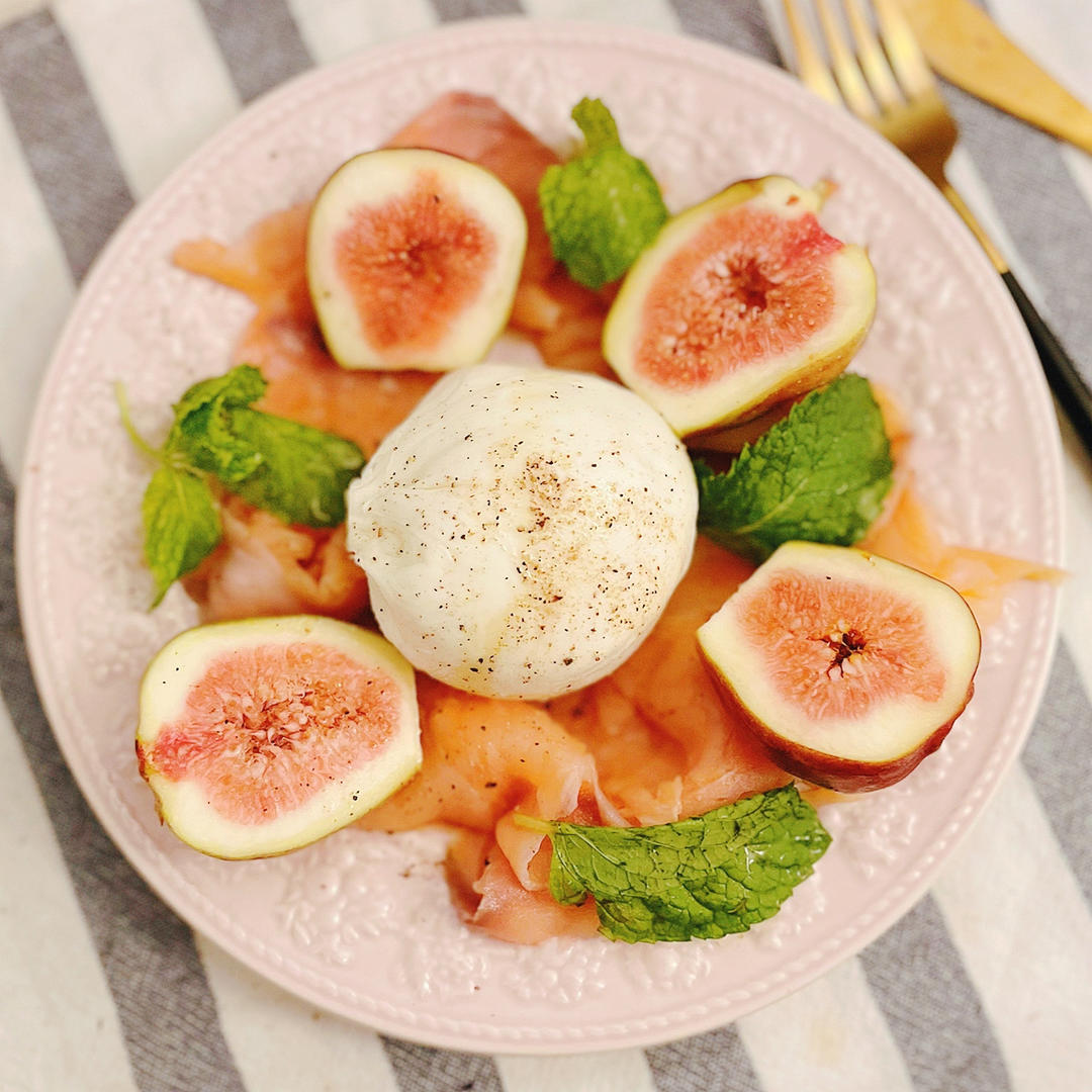 无花果布拉塔fig burrata