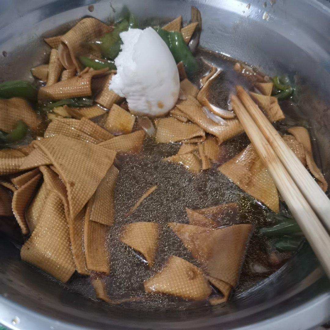 不用厨艺的尖椒干豆腐