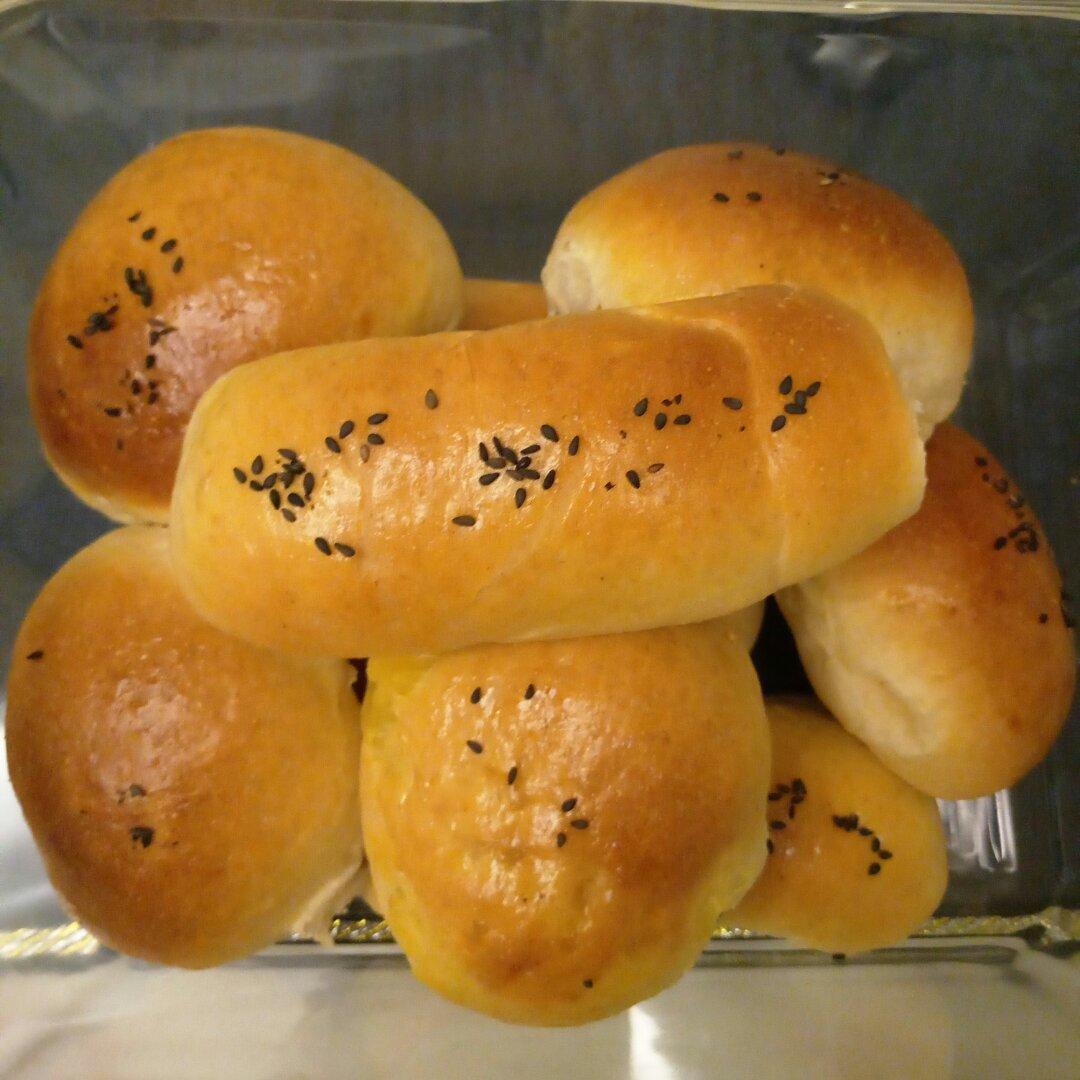 豆沙面包（中种法）