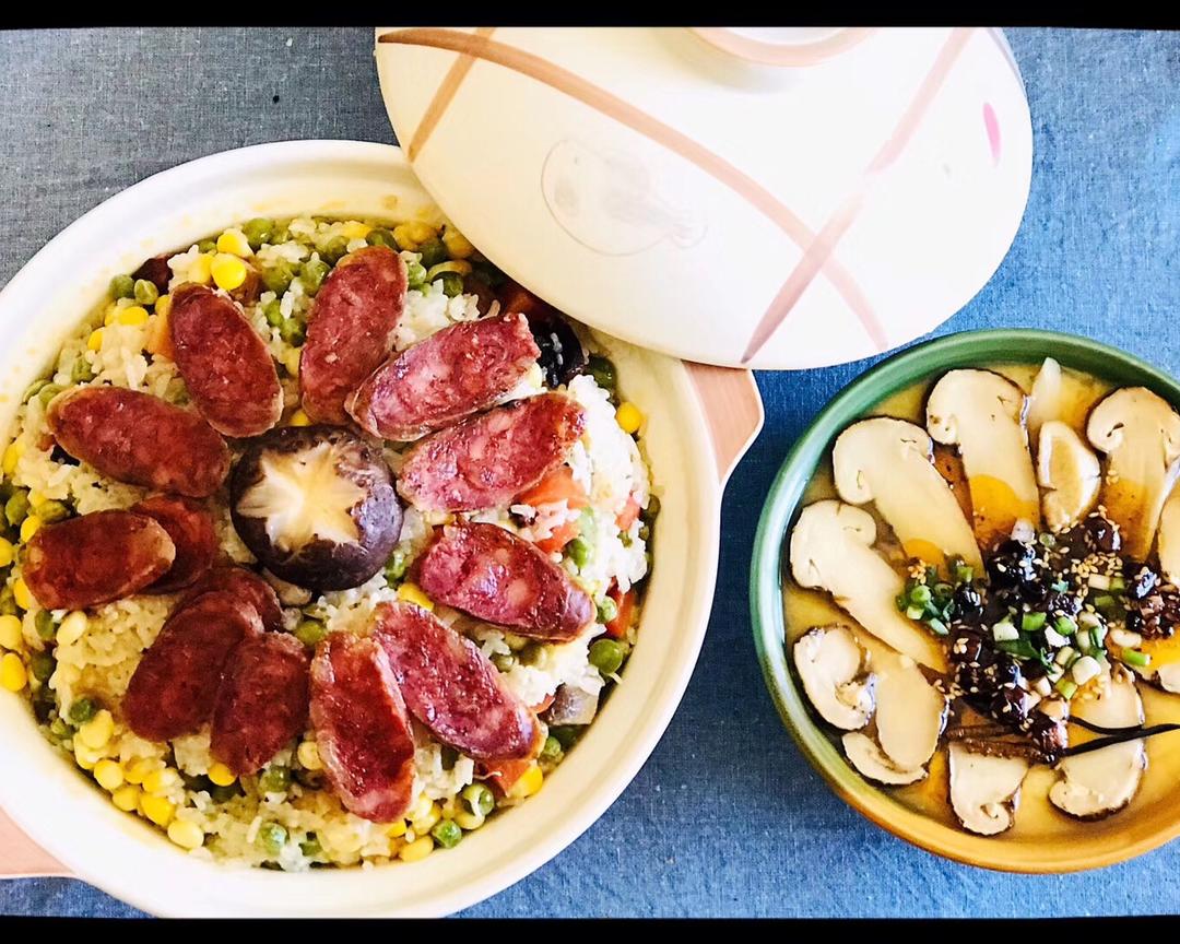 腊肉空饭