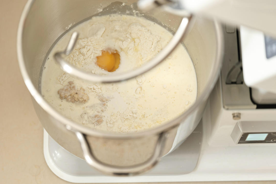 纯奶手撕吐司的做法 步骤1