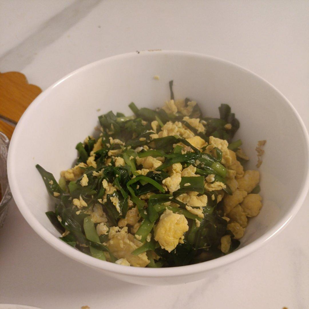 韭菜炒鸡蛋——三分钟快手下饭菜 掌握火候的秘诀