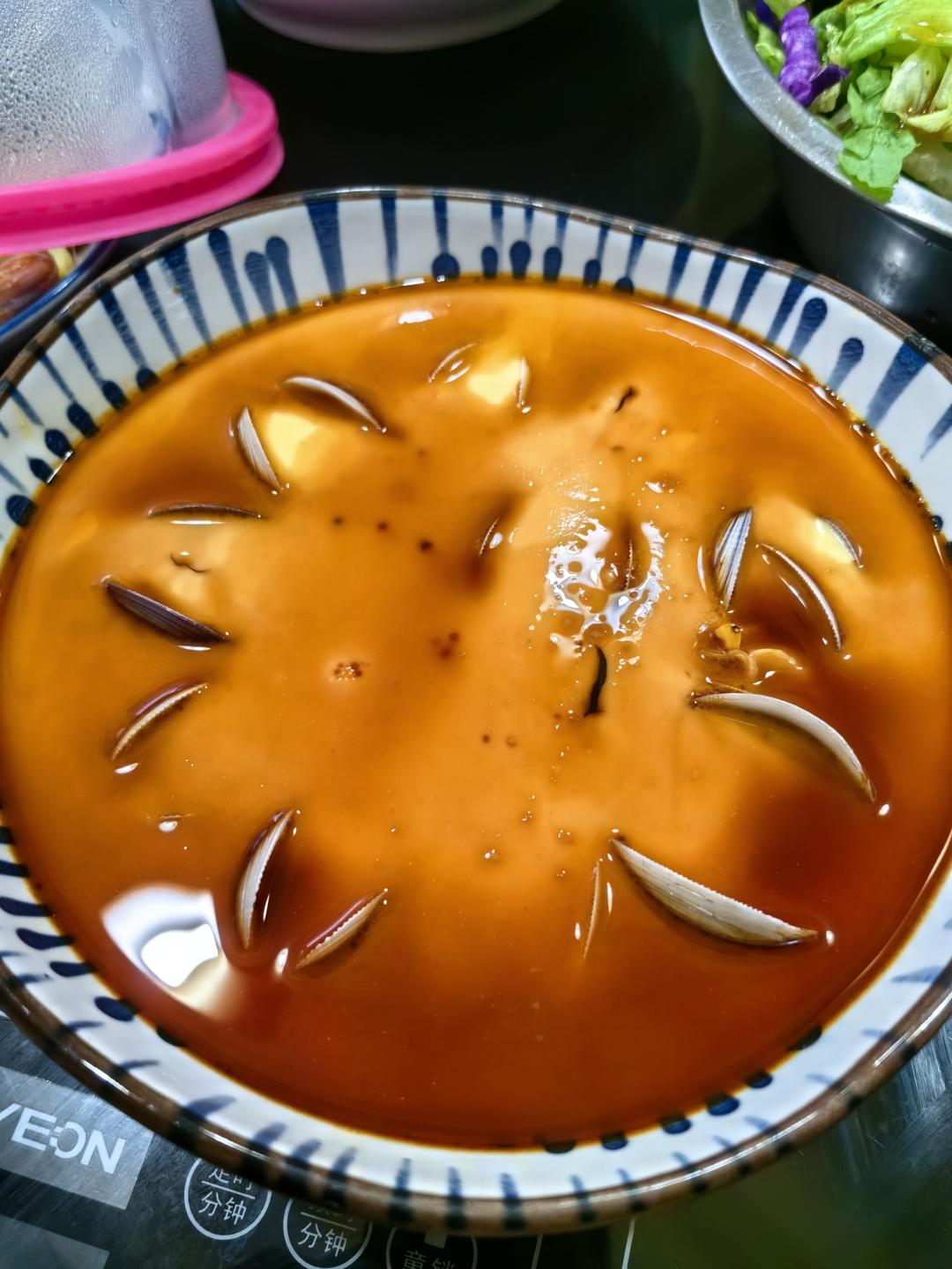 超滑嫩的蛤蜊炖蛋