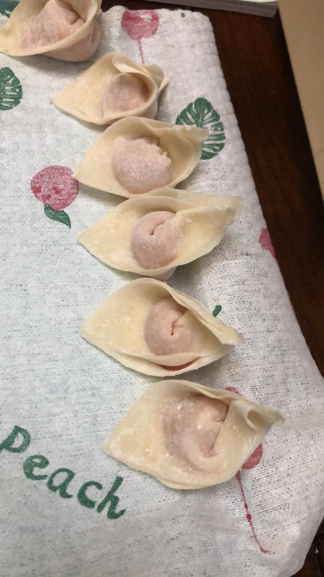 家庭版-包抄手的做法 步骤2