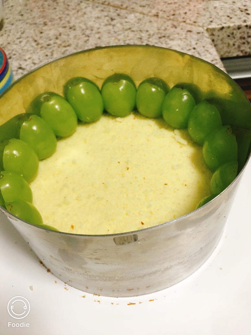 青柠青提慕斯蛋糕