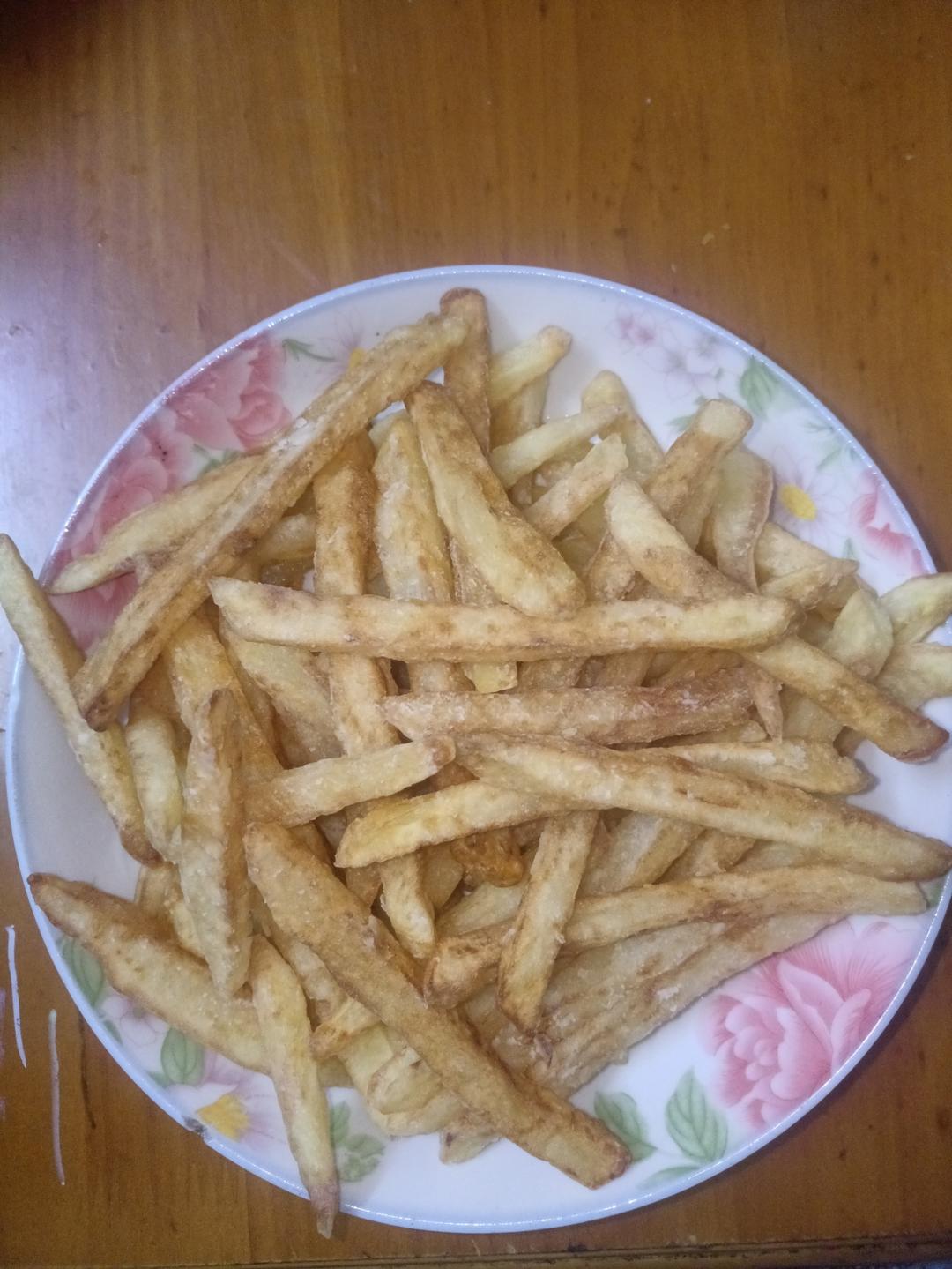 自制薯条（不用煮/不用冷冻）