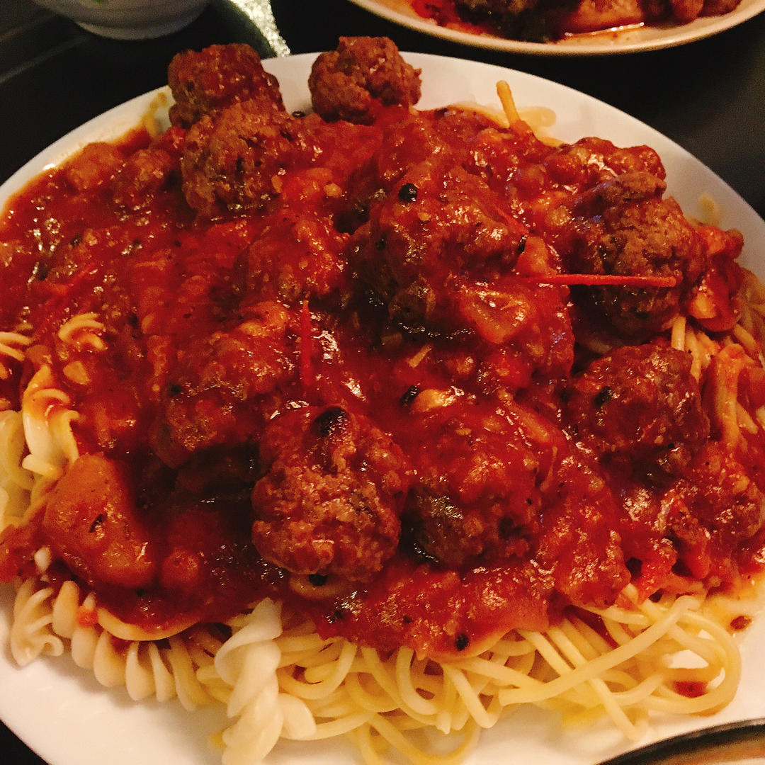经典肉丸意面