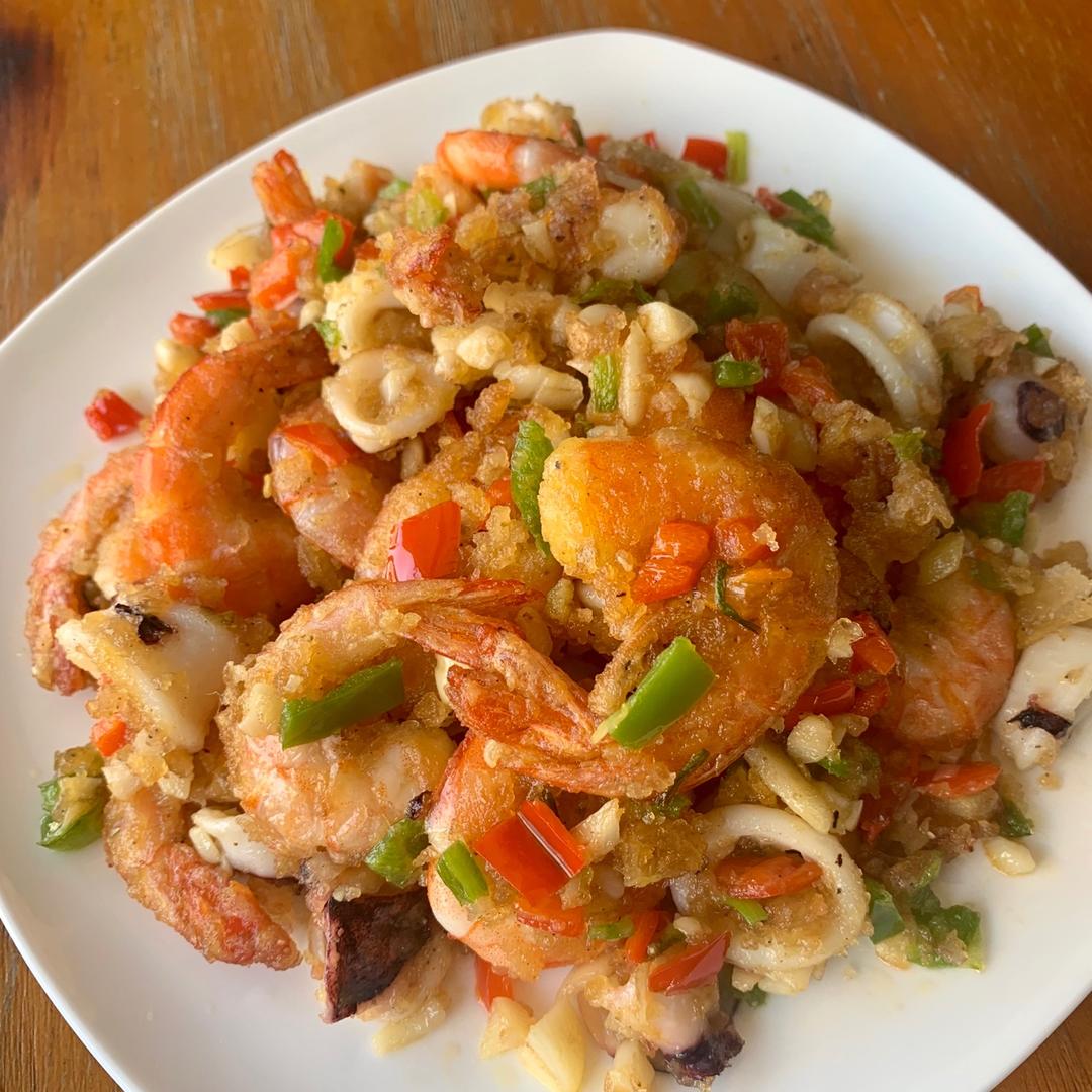 椒盐大虾，酥脆入味的制胜秘诀！