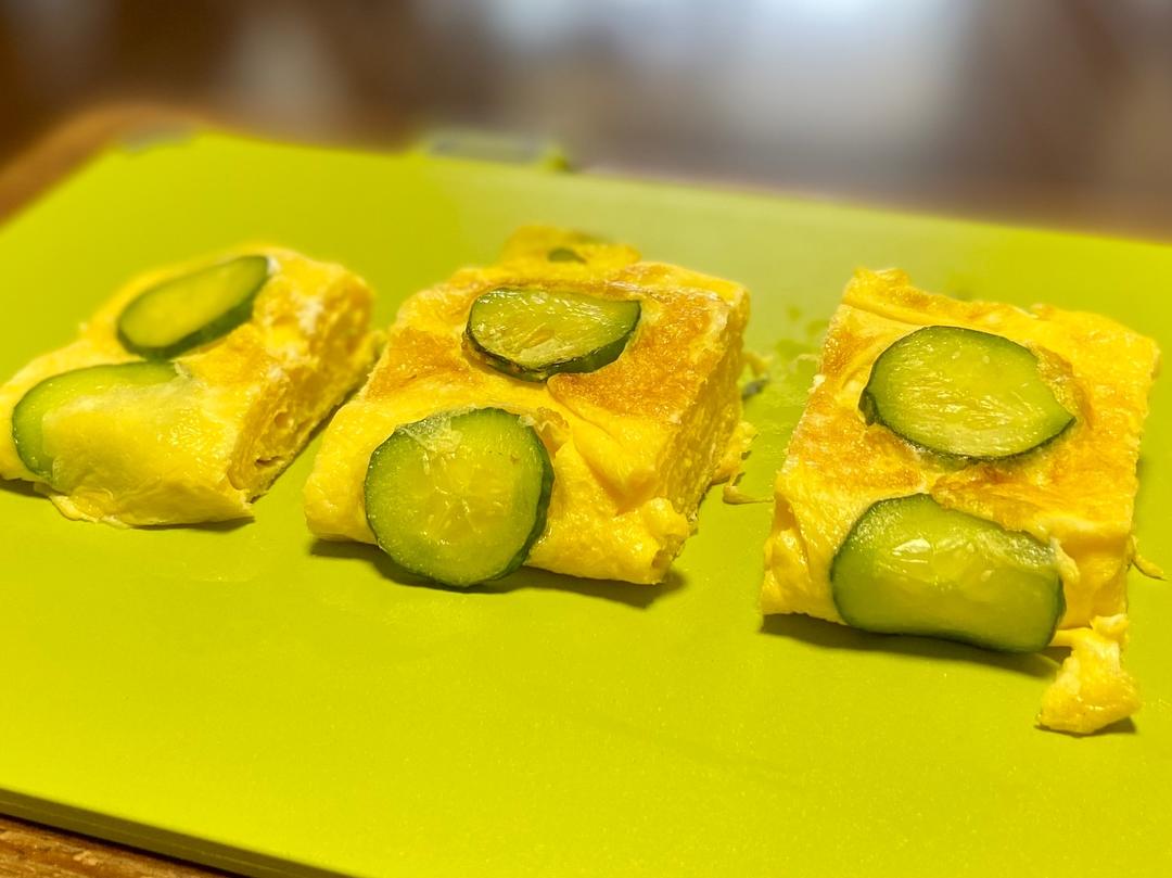 黄瓜厚蛋烧的做法